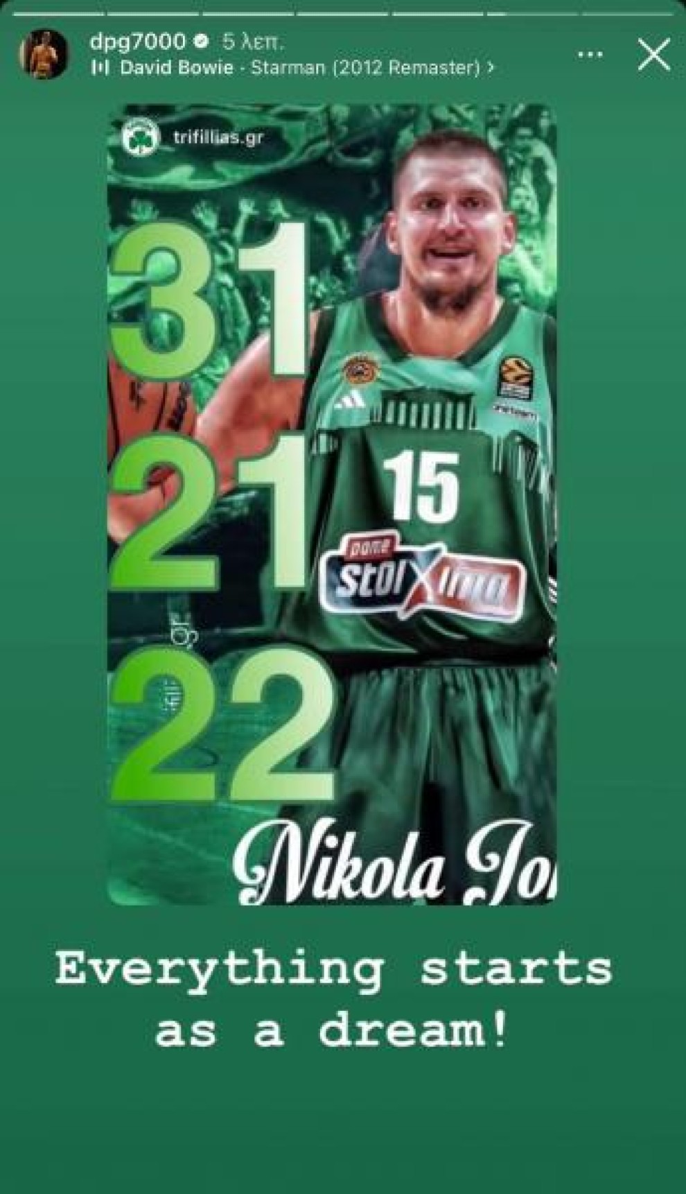 Γιόκιτς Παναθηναϊκός Γιόκιτς Παναθηναϊκός