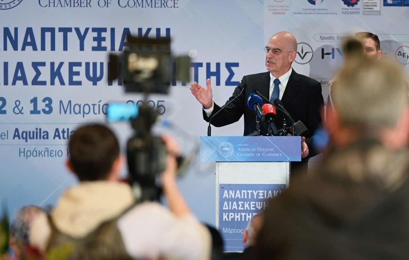 Δένδιας: Στρατηγικός ο ρόλος της Κρήτης στον άξονα Βορρά &#8211; Νότου και Δύσης &#8211; Ανατολής