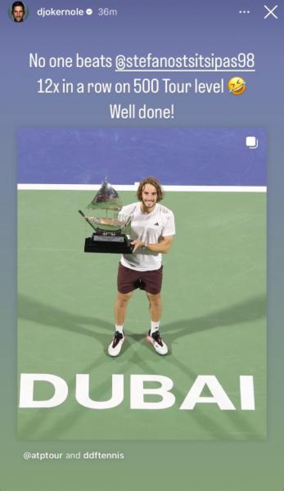 Τζόκοβιτς Τσιτσιπάς Τζόκοβιτς Τσιτσιπάς