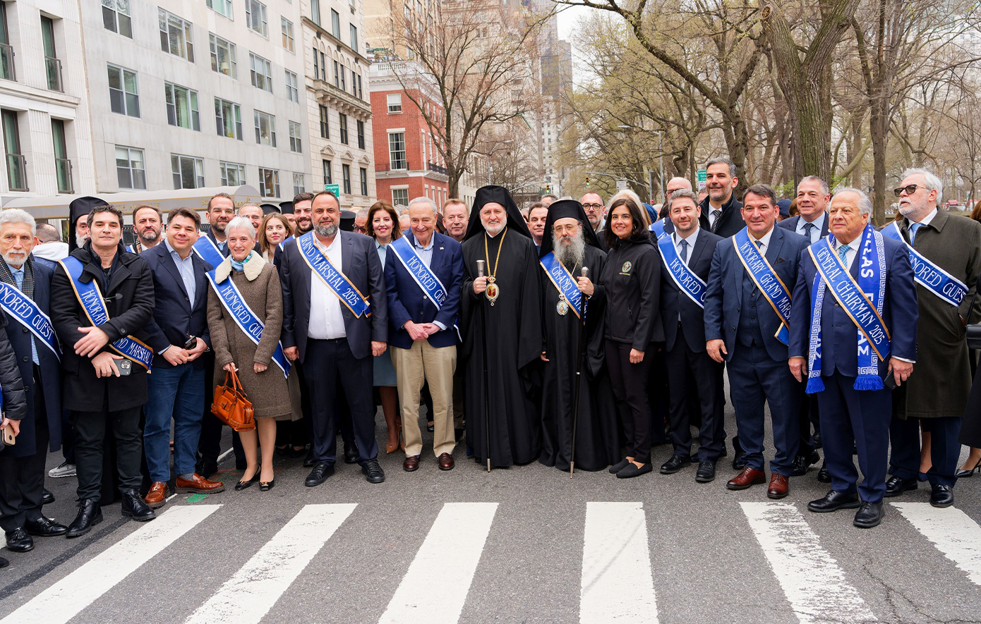 Μαρινάκης παρέλαση Νέα Υόρκη