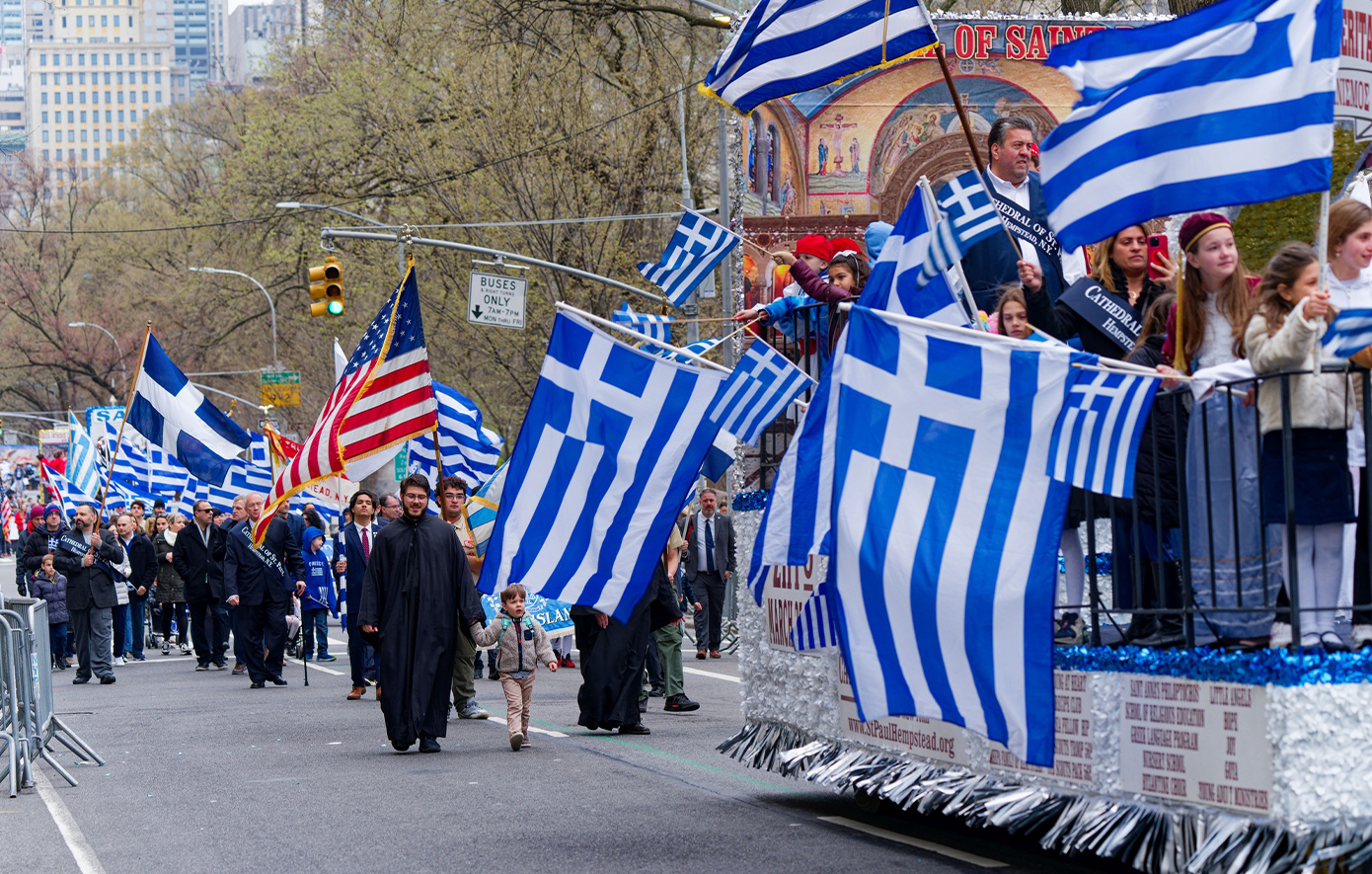 Ολυμπιακός-παρέλαση-Νέα Υόρκη