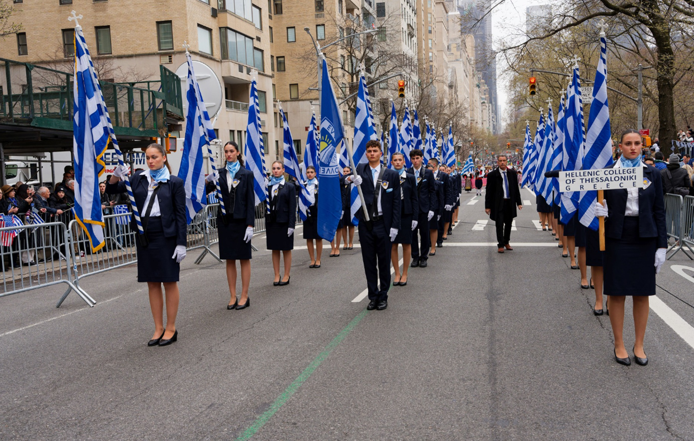 Ολυμπιακός-παρέλαση-Νέα Υόρκη