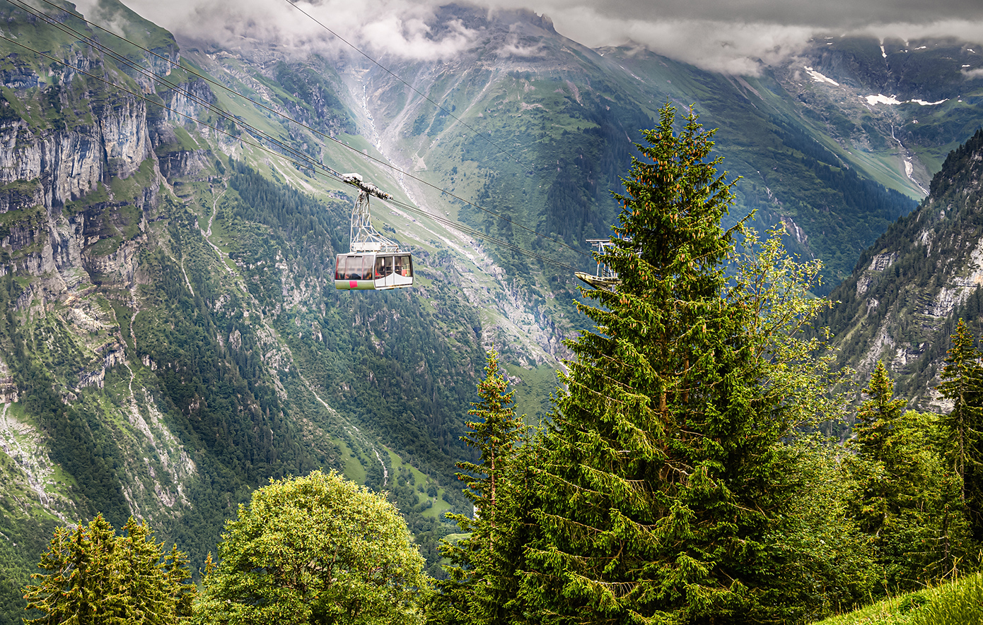 Τελεφερίκ στην Ελβετία Τελεφερίκ στην Ελβετία