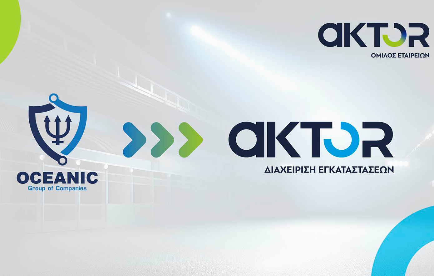 AKTOR: Ολοκληρώθηκε η εξαγορά του 55% πέντε εταιρειών της Oceanic Group