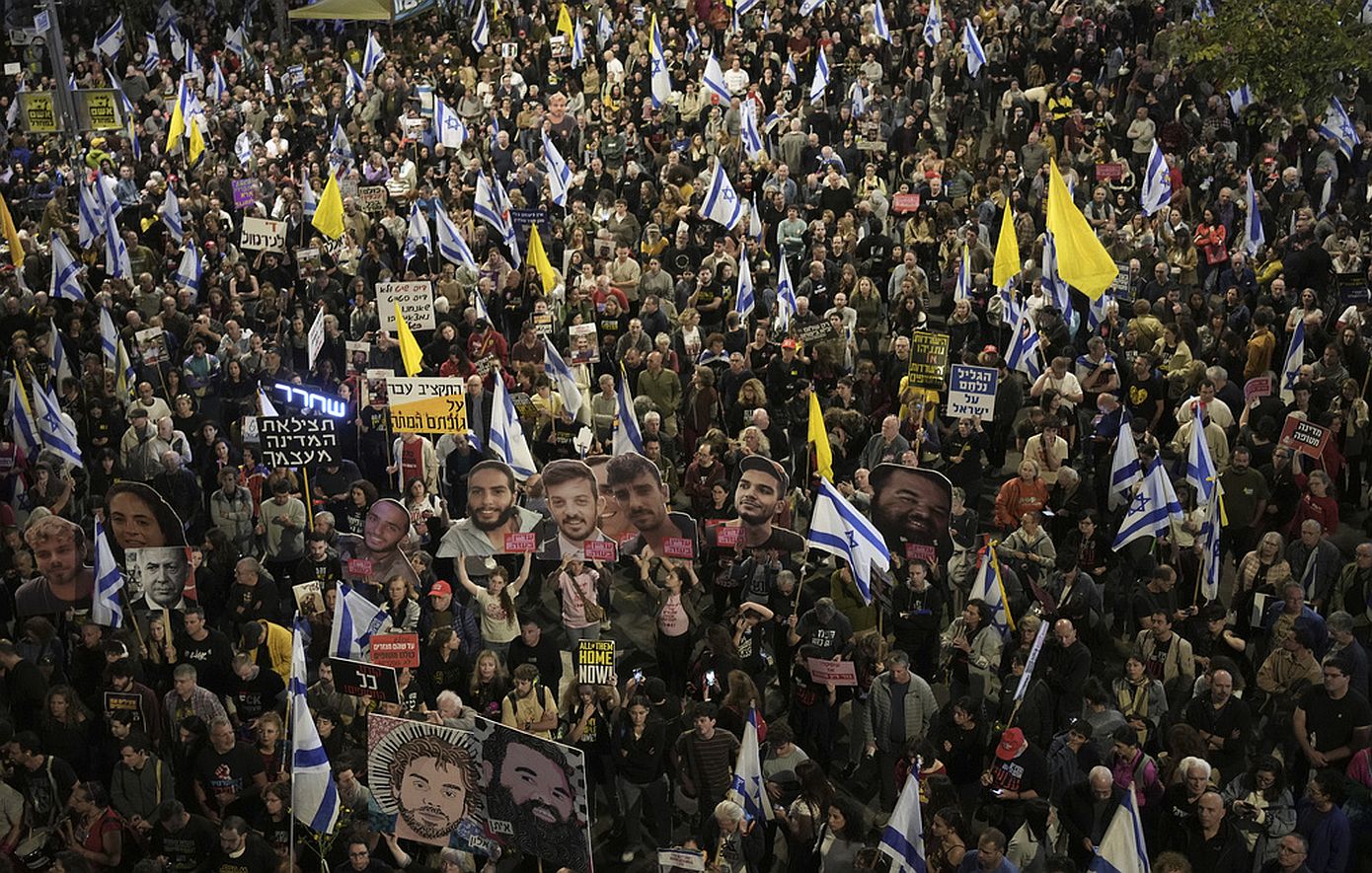 Ισραήλ: Διαδηλώσεις με αίτημα τη σύναψη νέας συμφωνίας για την απελευθέρωση ομήρων της Χαμάς