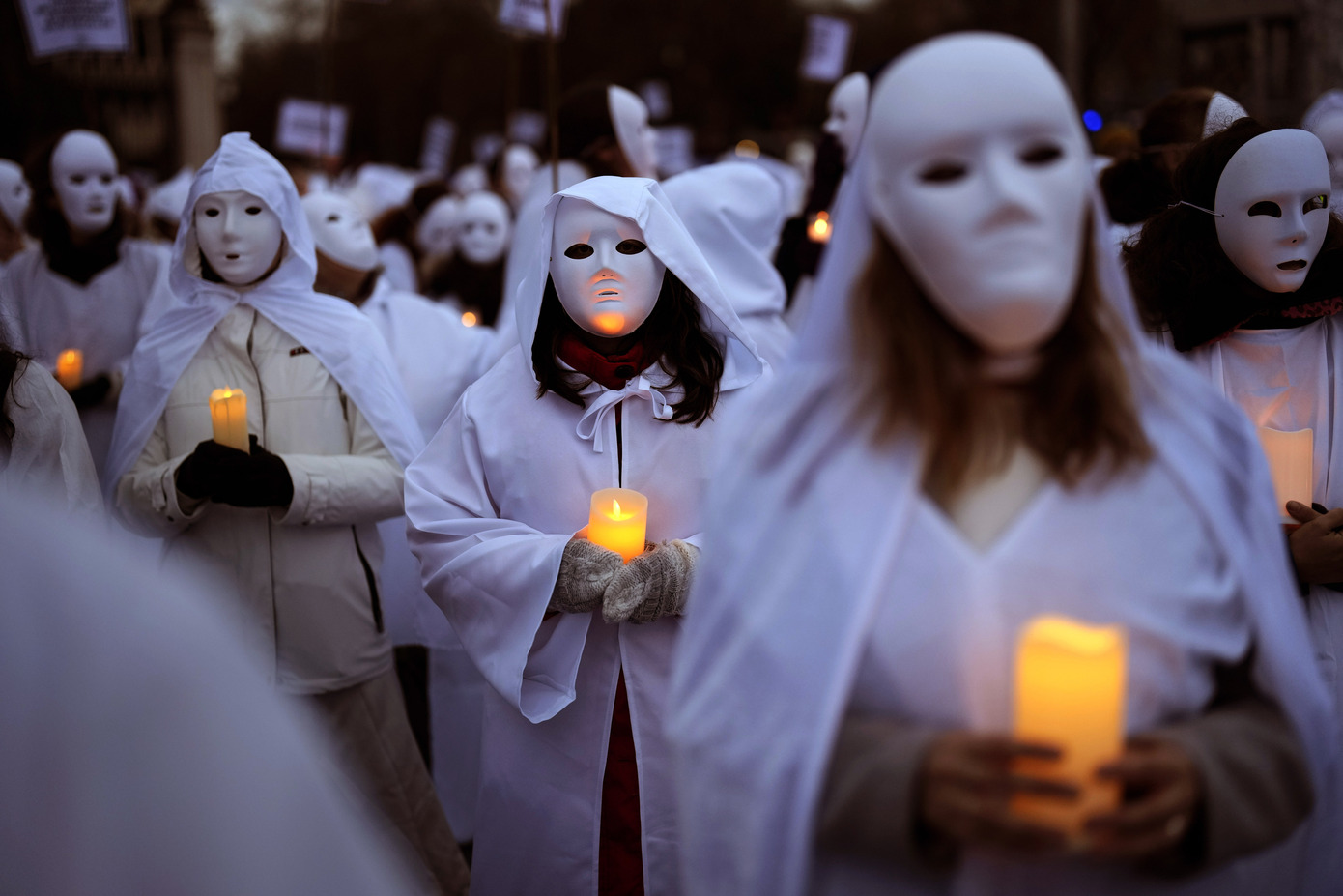 Περισσότεροι από 25.000 άνθρωποι διαδηλώνουν στη Μαδρίτη για την Παγκόσμια Ημέρα της Γυναίκας