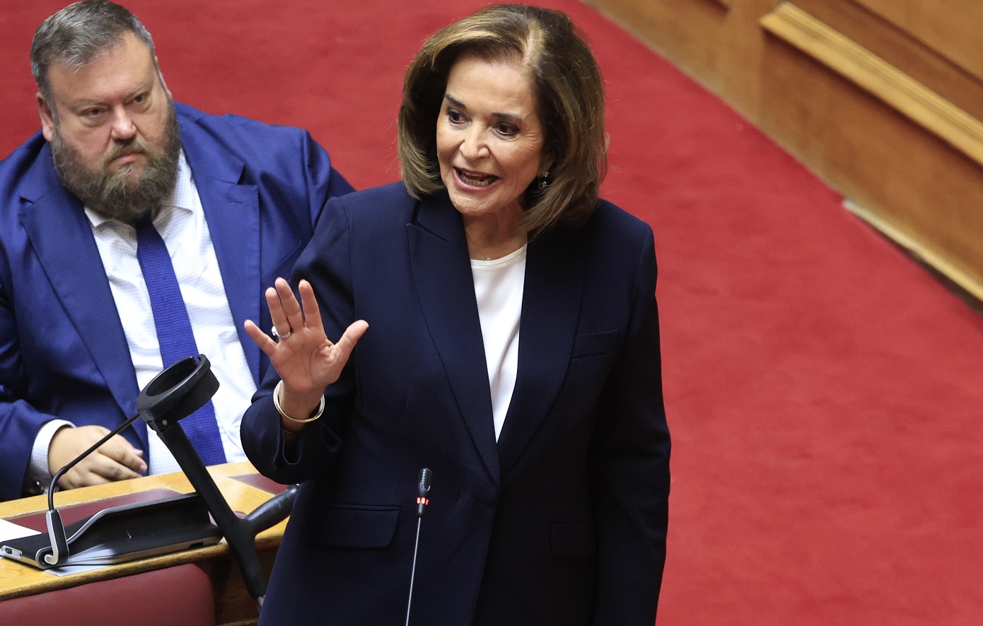 Μπακογιάννη για την απαράδεκτη φράση Κυριαζίδη σε Κωνσταντοπούλου: «Τέτοιες κουβέντες δεν μπορεί να λέγονται πουθενά»