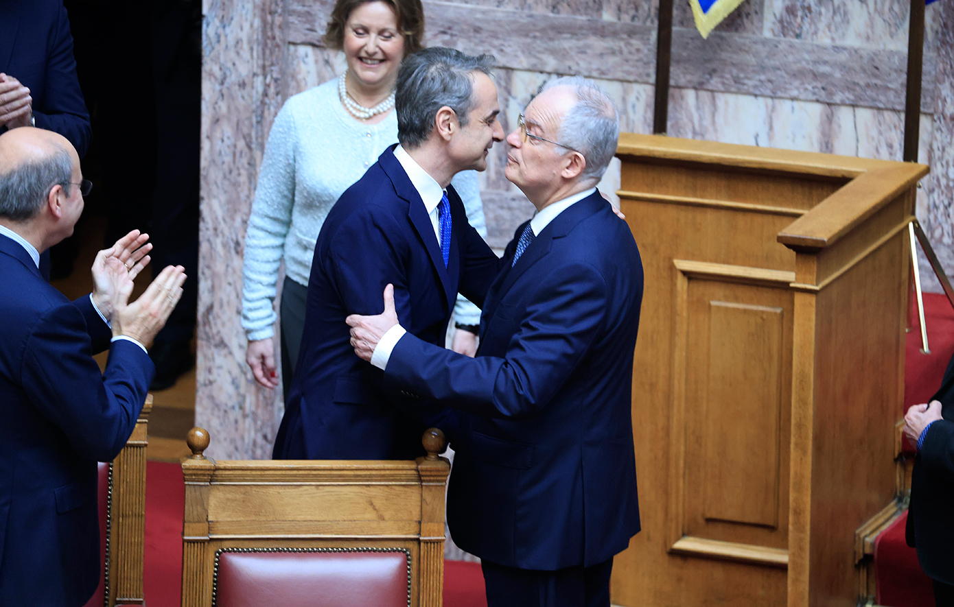 Ορκίστηκε Πρόεδρος της Δημοκρατίας ο Κώστας Τασούλας Ορκίστηκε Πρόεδρος της Δημοκρατίας ο Κώστας Τασούλας