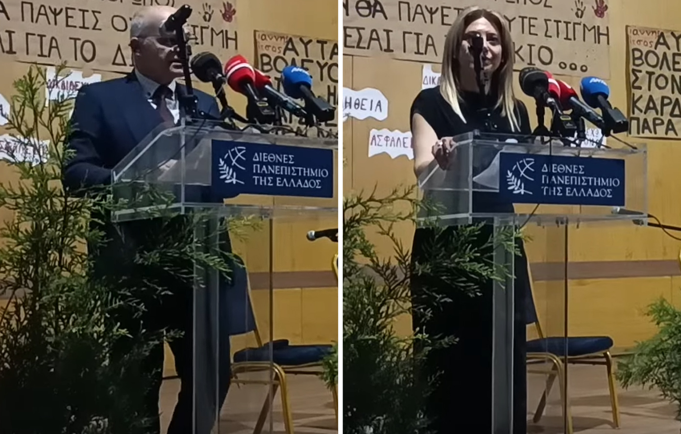 «Ευχαριστώ το παιδί μου που υπήρξε, υπάρχει και με καθοδηγεί» – Ρίγη συγκίνησης στο ΔΙΠΑΕ για την κόρη της Μαρίας Καρυστιανού