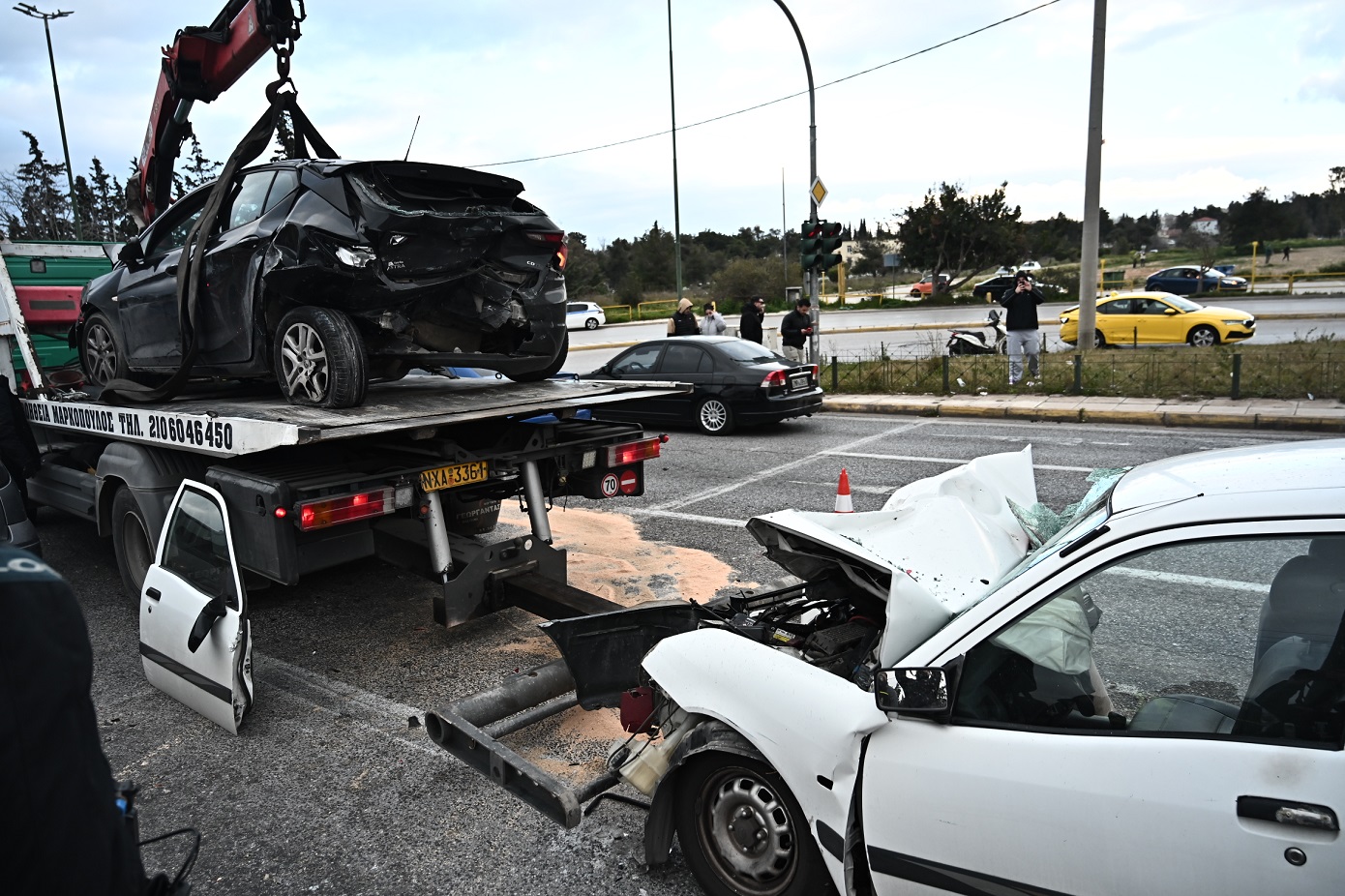 Καραμπόλα στην Κατεχάκη: Οικογενειακή τραγωδία στην άσφαλτο – Νεκροί πατέρας, μητέρα και γιος