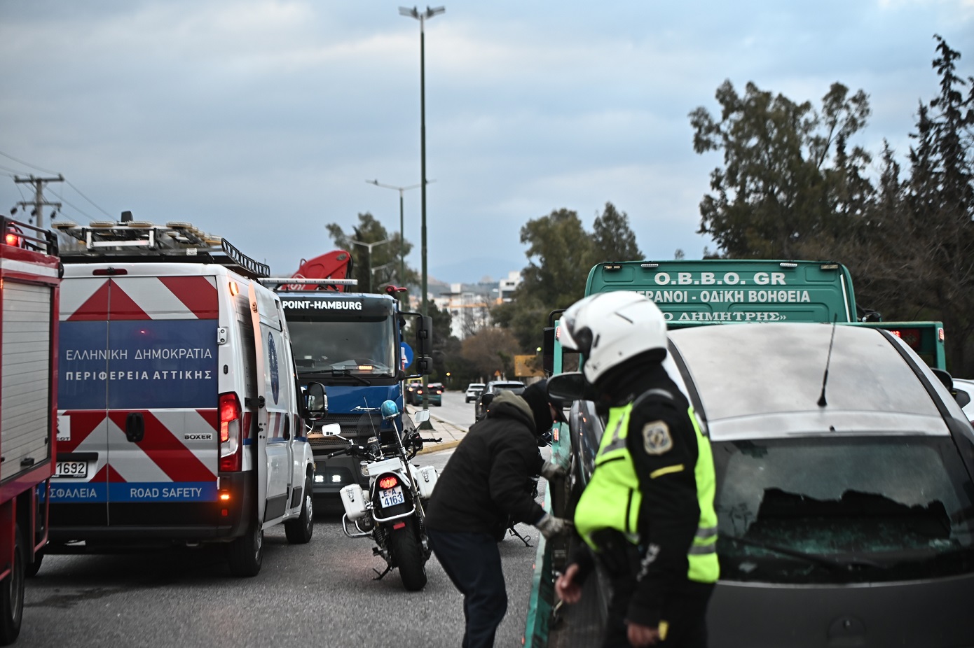 Δεκαοχτώ νεκροί και 613 τραυματίες σε 521 τροχαία τον Μάρτιο στην Αττική