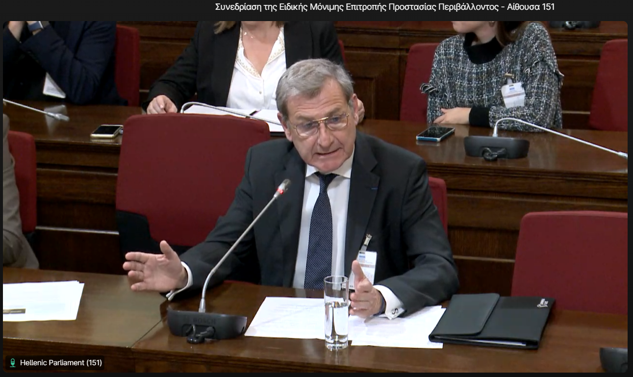 Ολυμπία Οδός: Παρουσίαση της περιβαλλοντικής στρατηγικής στην Ειδική Επιτροπή Περιβάλλοντος του ελληνικού κοινοβουλίου