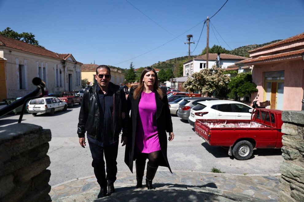 Με λαμπρότητα ο εορτασμός του Αγίου Γεωργίου στους Γόννους – Παρούσα η Ζωή Κωνσταντοπούλου με τον σύντροφό της