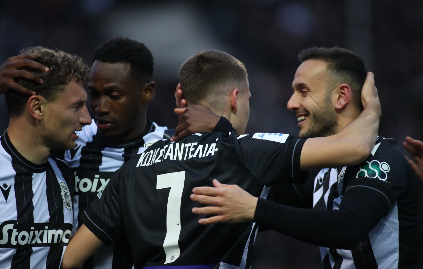ΠΑΟΚ – Ολυμπιακός: 2-1 στο 52′ με αυτογκόλ του Μιχαηλίδη