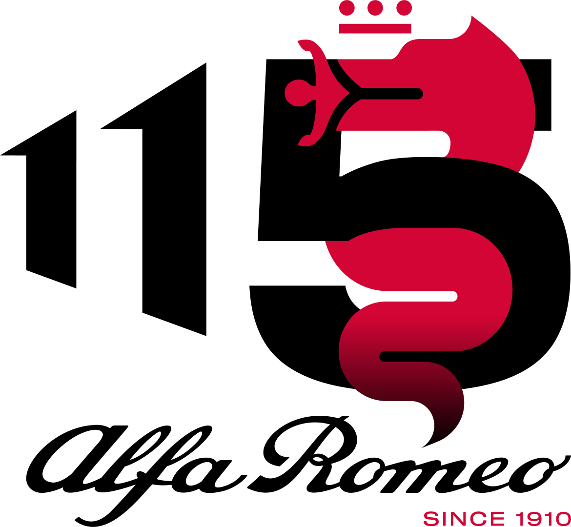 Αυτό είναι το λογότυπο για τα 115 χρόνια της Alfa Romeo