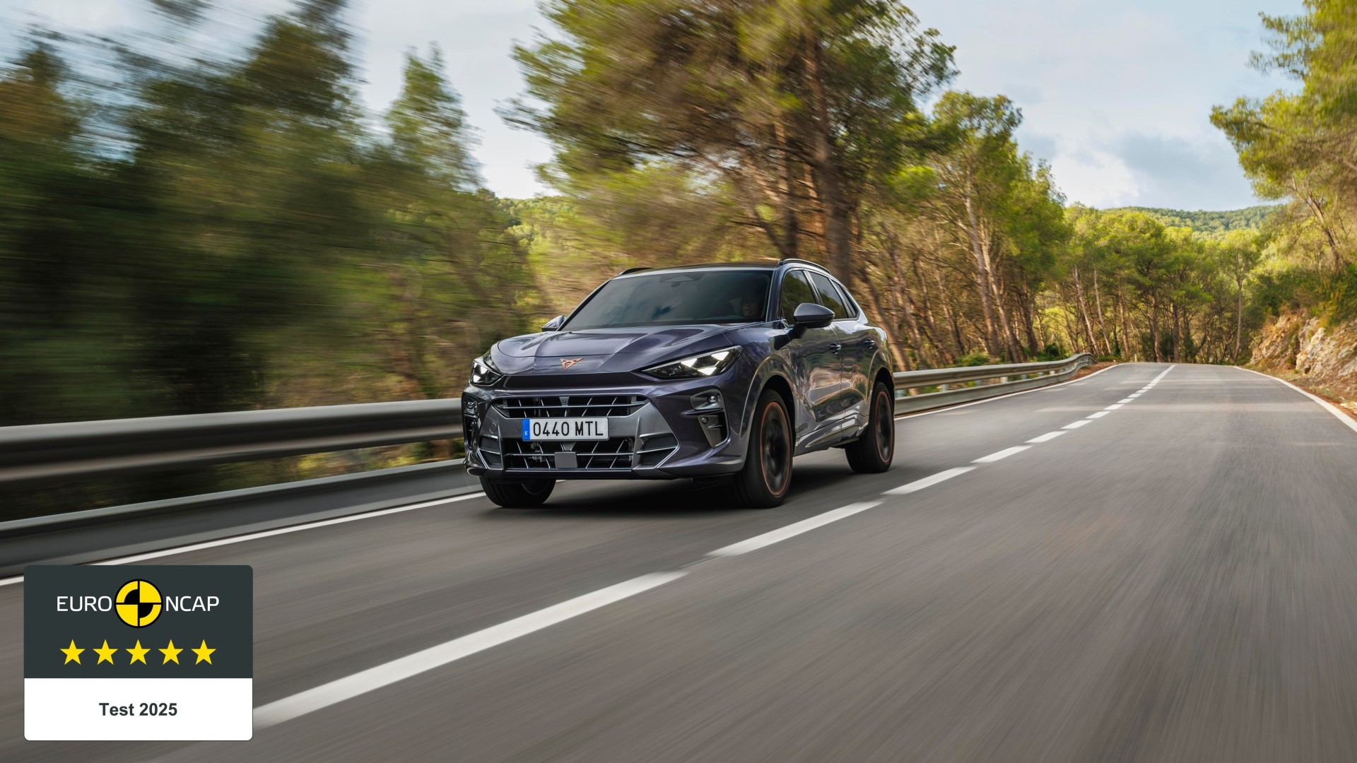 Πεντάστερο το Cupra Terramar στις δοκιμές του Euro NCAP