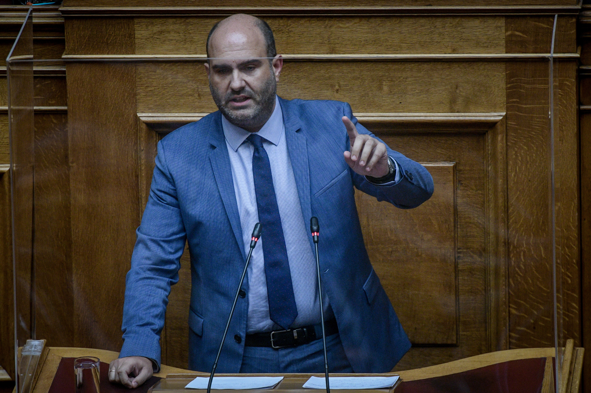 Βολές Μαρκόπουλου σε «γαλάζια» στελέχη: Πριν ένα χρόνο κάποιοι δικοί μας λιποψύχησαν – Καμία 15αρια δίναμε μόνοι τη μάχη