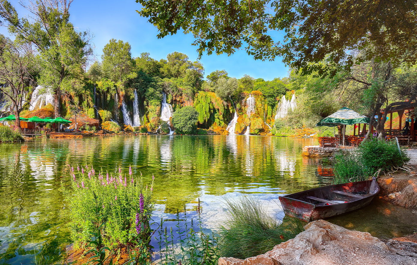 Καταρράκτες Κράβιτσε Βοσνία Καταρράκτες Κράβιτσε Βοσνία