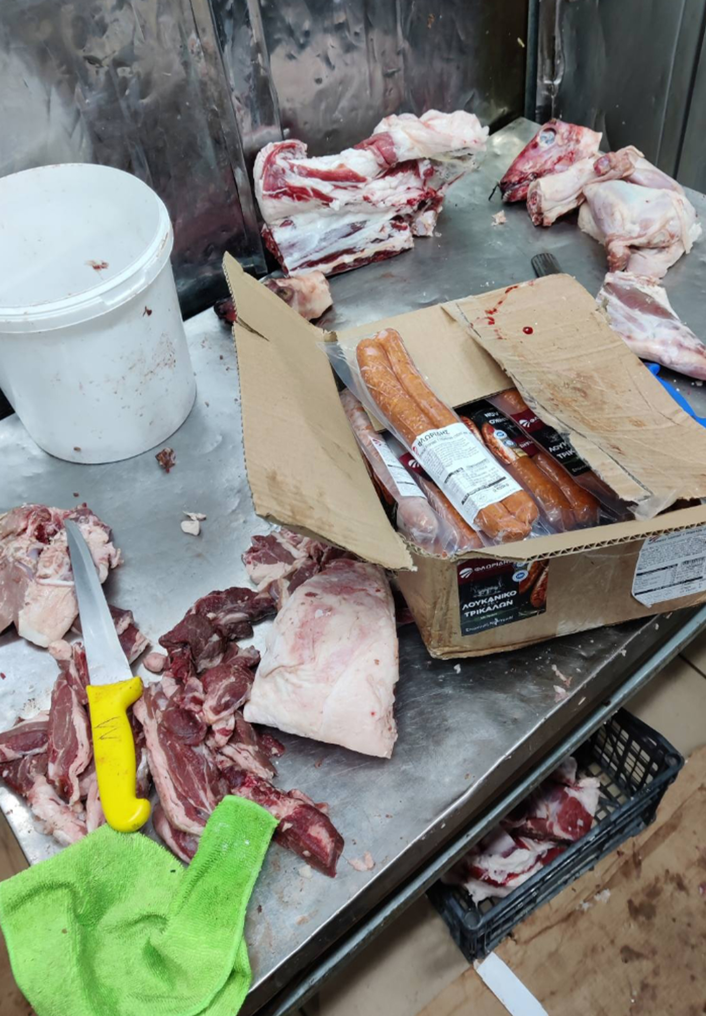 Χαλασμένα κρέατα