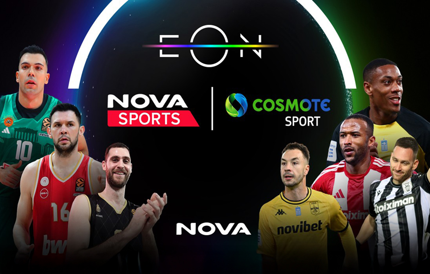 Nova: Stoiximan Super League Playoffs &amp; Playouts, η «κούπα» του Croky Cup στα Novasports και ημιτελικά UEFA στα Cosmote Sport!