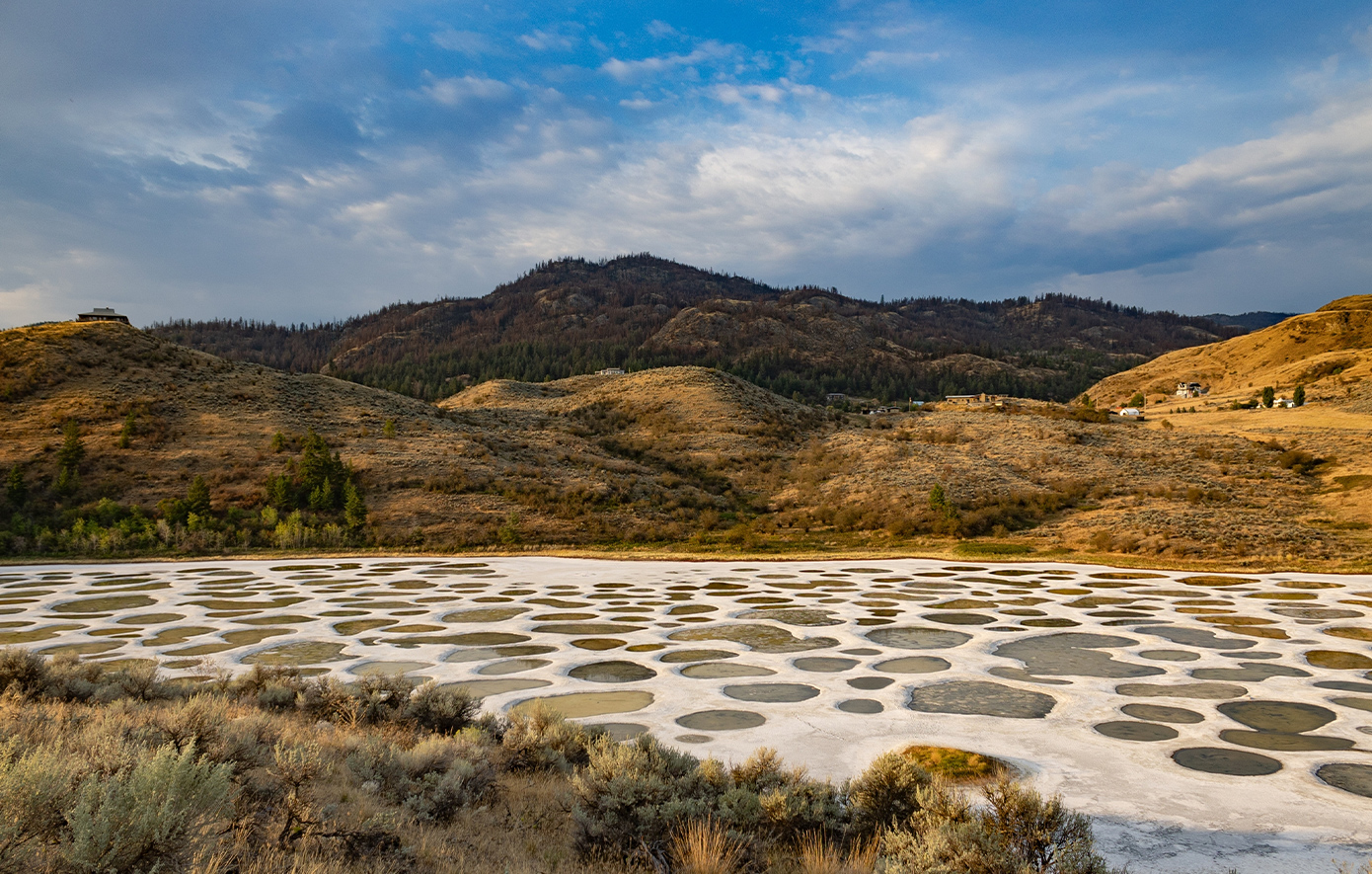 Spotted lake Canada