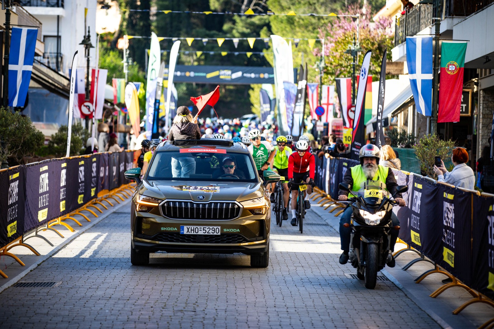 Skoda Cycling Team: Στην κορυφή του L’Étape Greece 2025