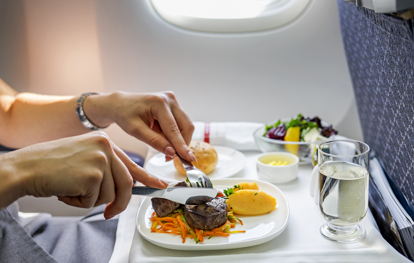 Γεύματα στο αεροπλάνο