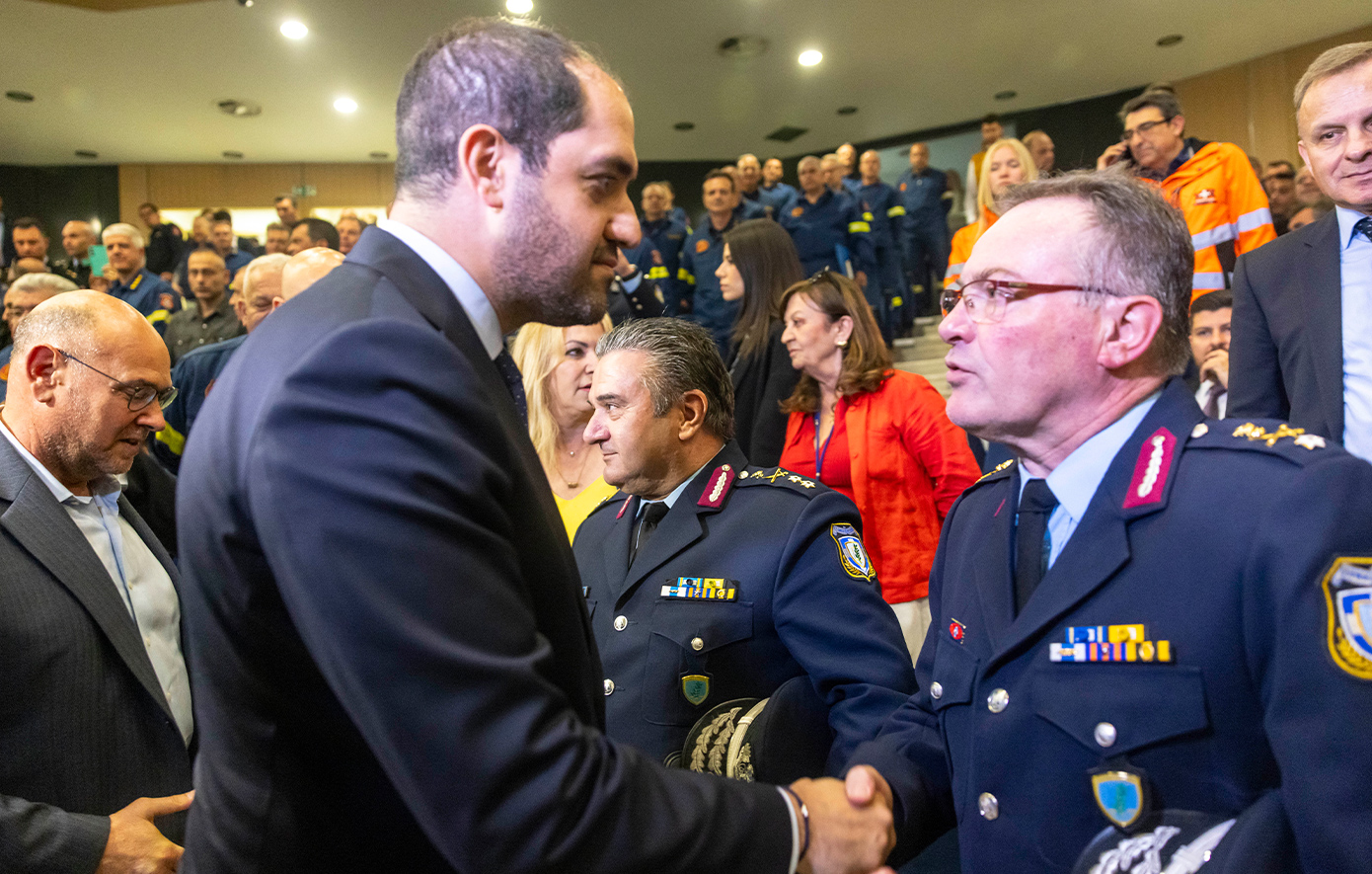 Σύσκεψη για την προετοιμασία της αντιπυρικής περιόδου Σύσκεψη για την προετοιμασία της αντιπυρικής περιόδου