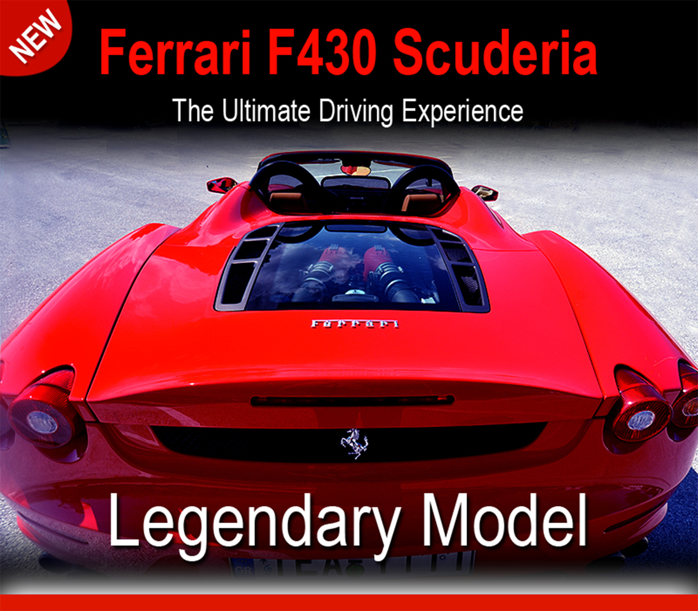 Δώρο για βαφτισιμιό & βαφτισιμιά, οδήγηση Ferrari