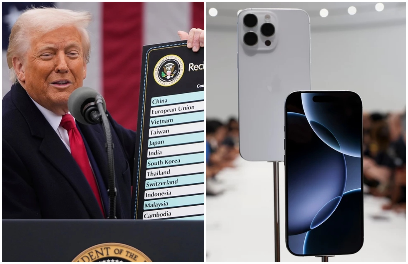 «Ανάσα» για την Apple η εξαίρεση κινητών, λάπτοπ και ηλεκτρονικών ειδών από τους δασμούς που επέβαλε ο Τραμπ