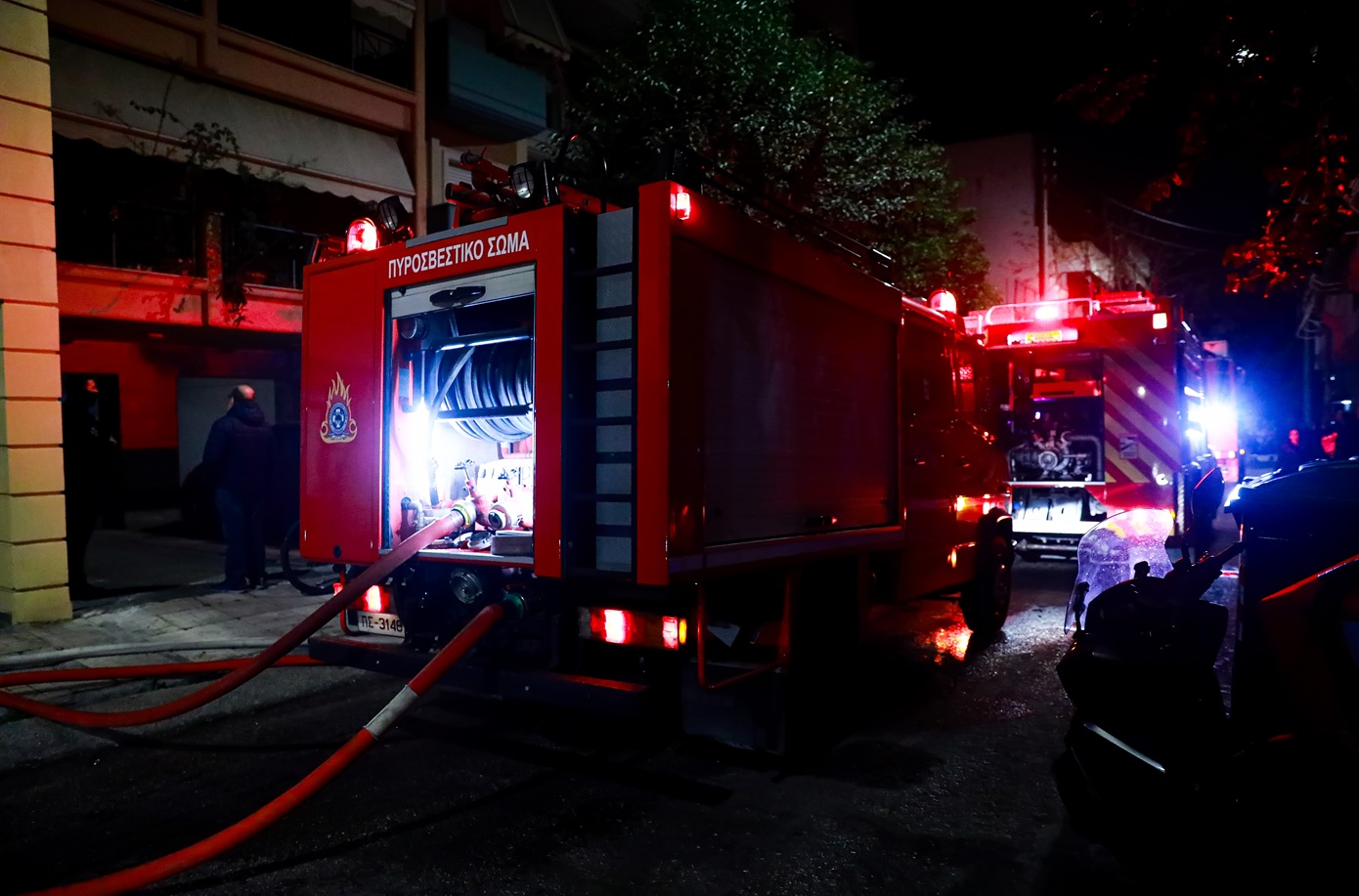 φωτιά Άνω Πατήσια