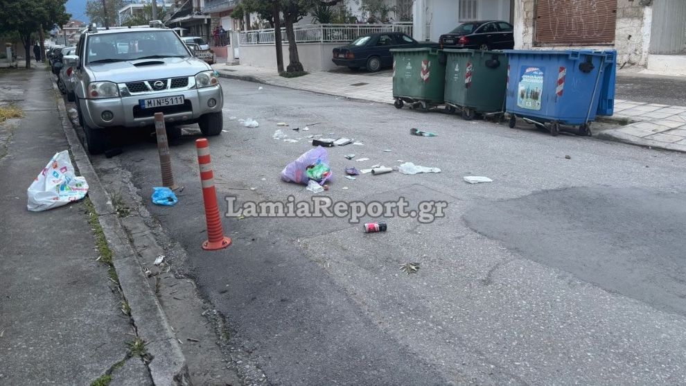 Νεαρός σε αμόκ σκόρπισε τον πανικό σε γειτονιά της Λαμίας