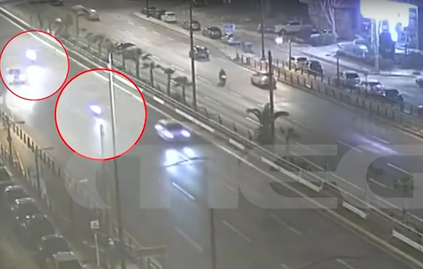 Βίντεο ντοκουμέντο από τον μεθυσμένο οδηγό που έτρεχε με 206 χλμ/ώρα στη λεωφόρο Συγγρού