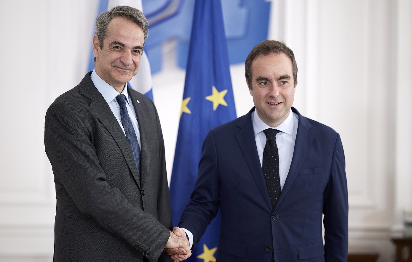 Μητσοτάκης σε Λεκορνί: Στόχος να ενισχύσουμε, ως ΕΕ, το επίπεδο ετοιμότητάς μας και τις δυνατότητες της αμυντικής  βιομηχανίας