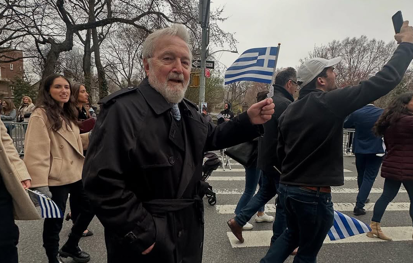 Ο «Nick Gage» στην παρέλαση της 25ης Μαρτίου στο Μανχάταν &#8211; Δείτε φωτογραφίες