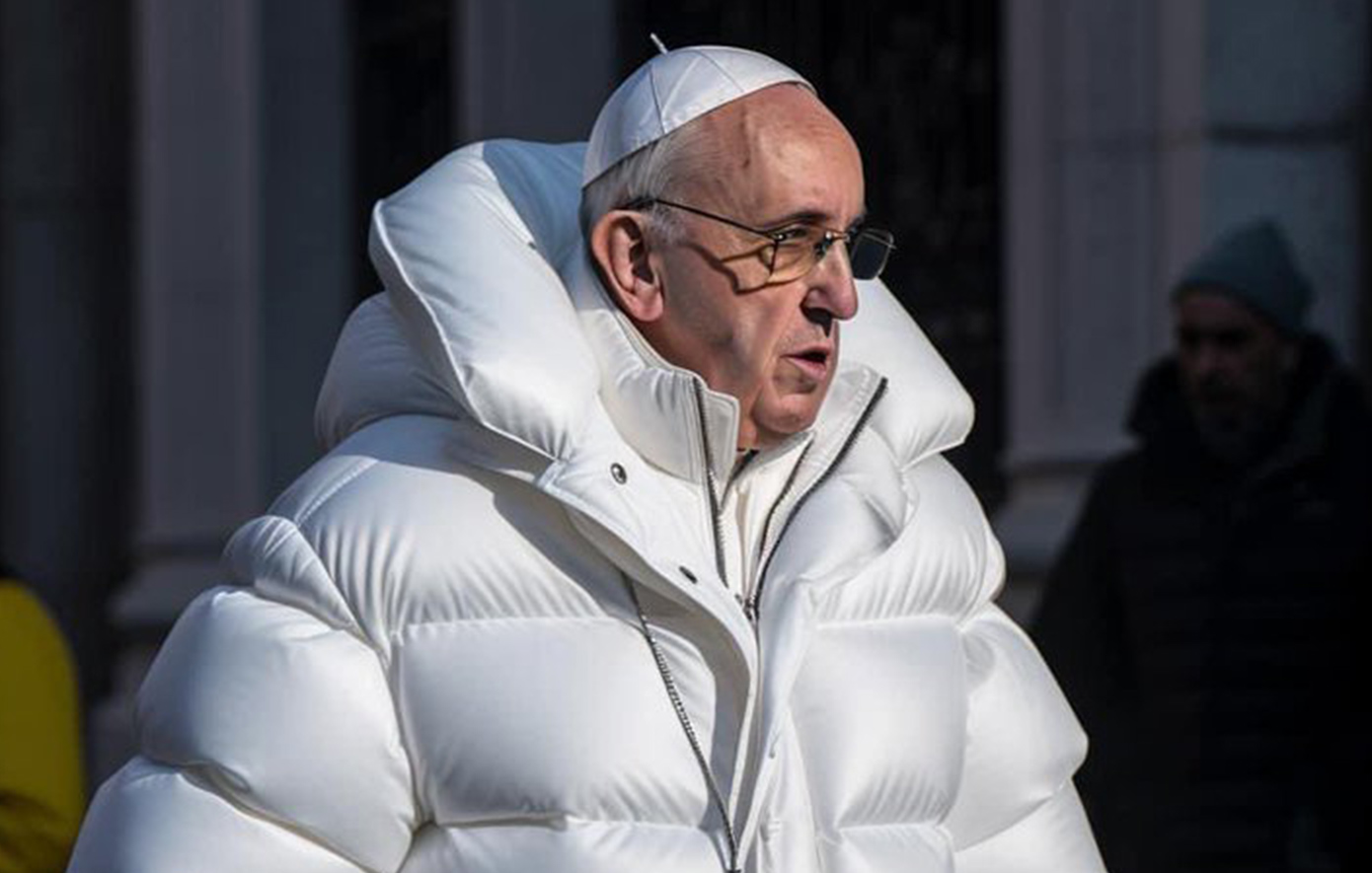 Όταν ο πάπας Φραγκίσκος έγινε fashion icon «φορώντας» μπουφάν Balenciaga