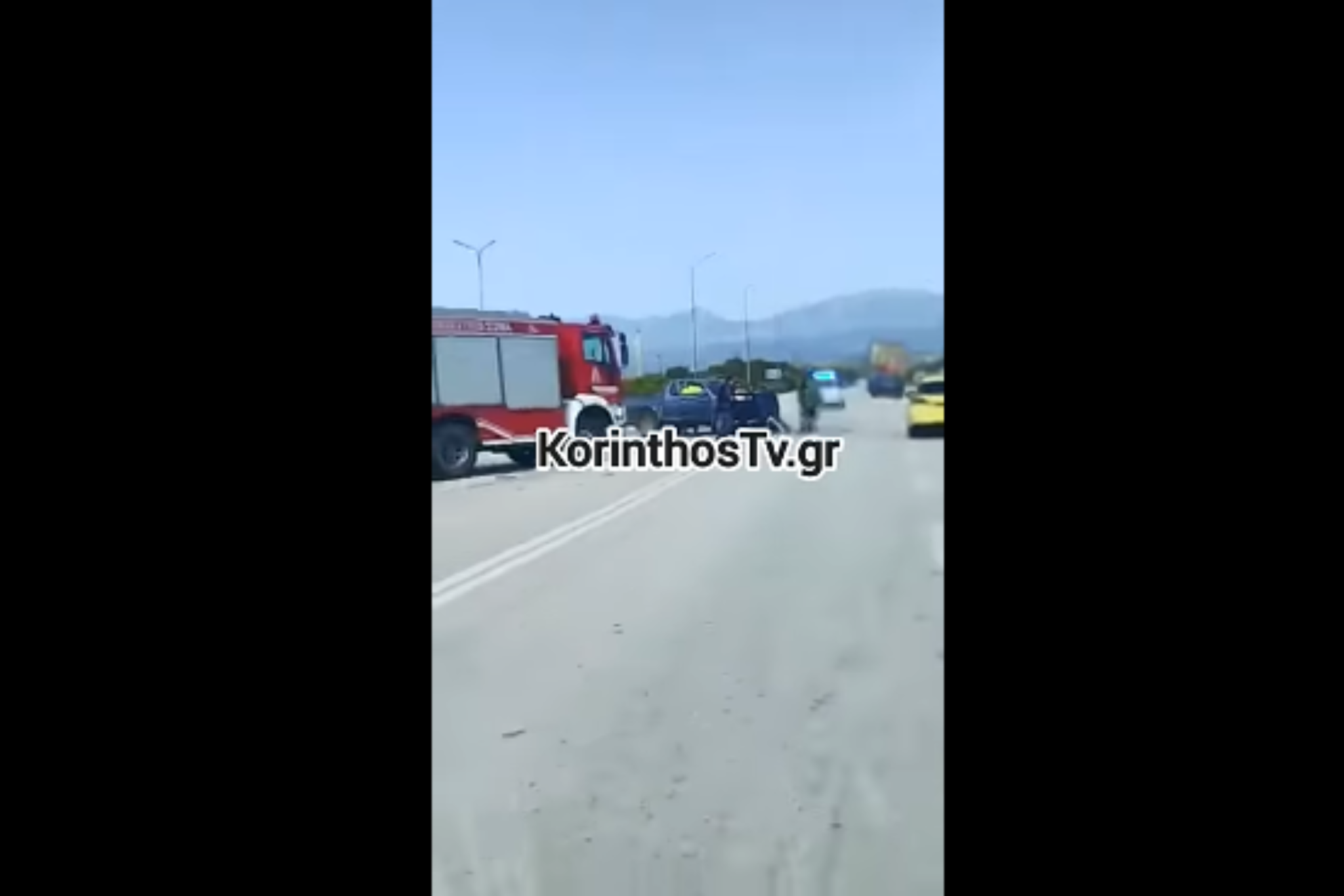 Σοβαρό τροχαίο με δυο τραυματίες στη Ν.E.O. Ναυπλίου &#8211; Μυκηνών