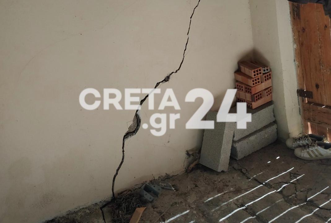 Συναγερμός στο νομό Ηρακλείου για τις καθιζήσεις στις Βούτες – Εκτάκτως μεταβαίνει για αυτοψία ο καθηγητής Λέκκας