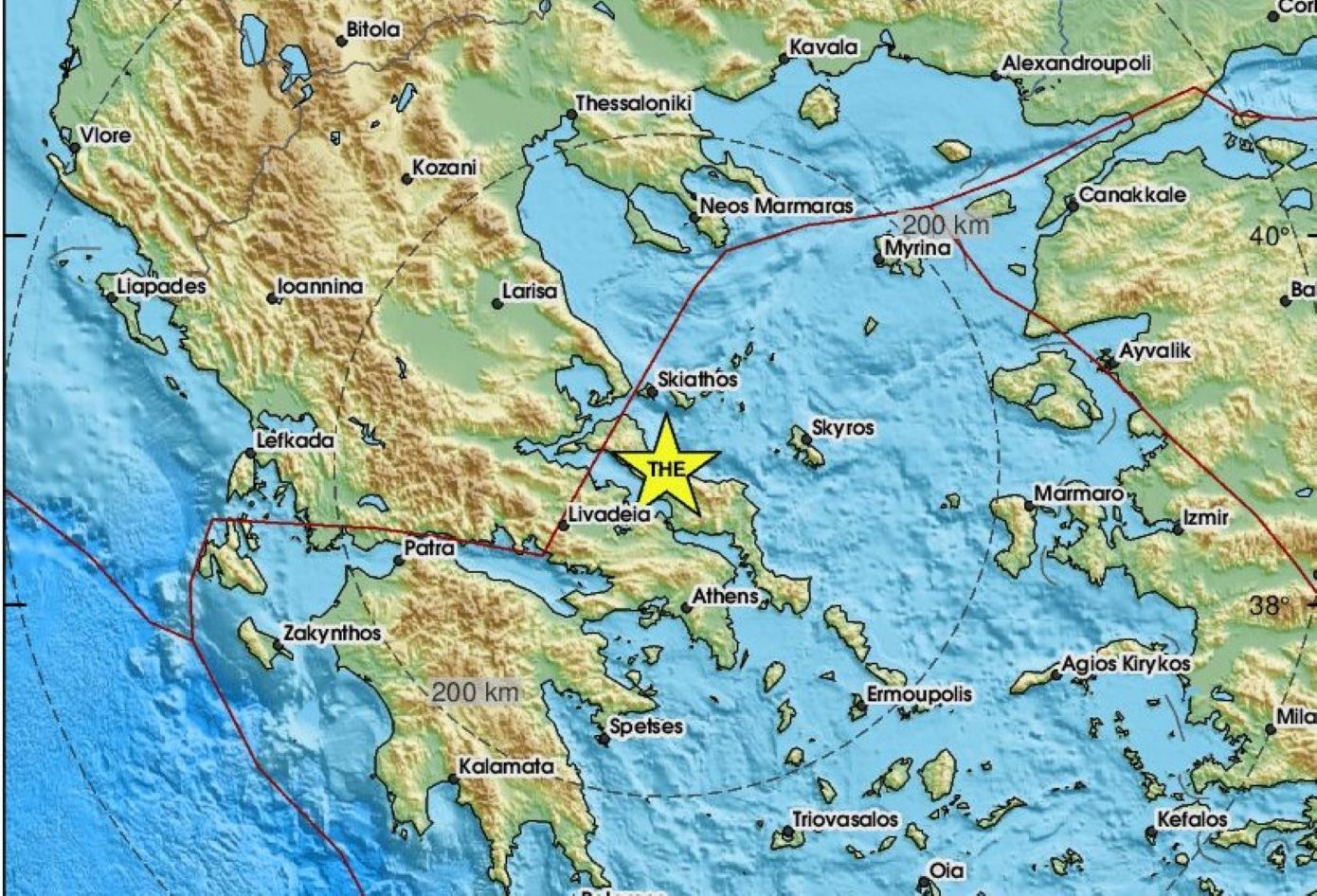 Μπαράζ σεισμών τα ξημερώματα στην Εύβοια: Η δόνηση των 4,5 Ρίχτερ ταρακούνησε και την Αττική