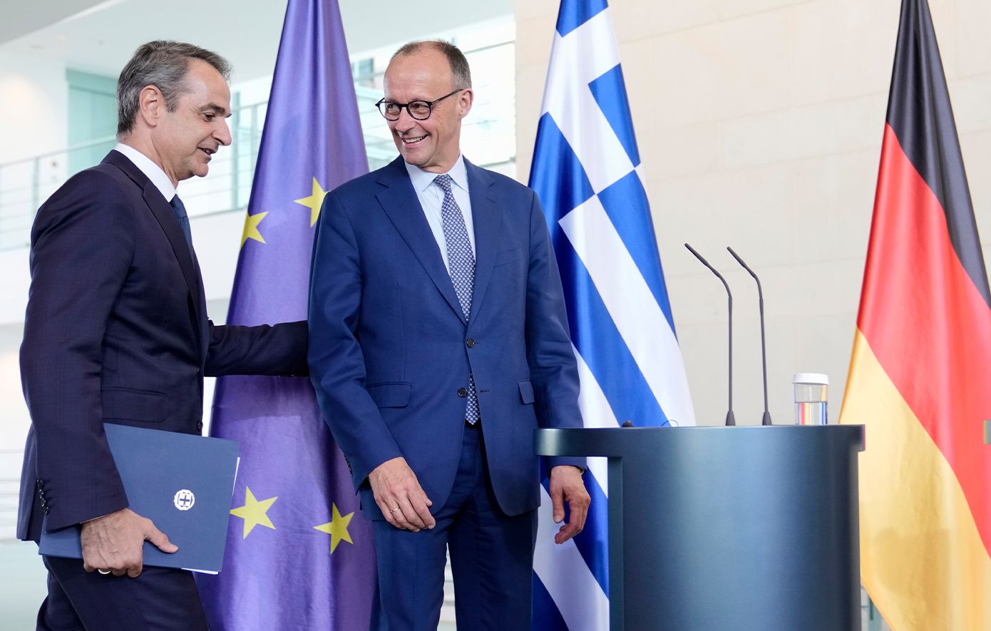 Μητσοτάκης: Κομβικός ο ρόλος της Γερμανίας στην Ευρώπη &#8211; Το μεταναστευτικό είναι θέμα μείζονος εθνικής ασφάλειας