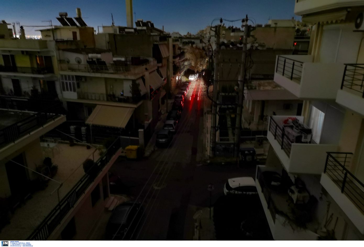 Μεγάλο μπλακ άουτ τα ξημερώματα στο κέντρο της Αθήνας &#8211; Στο σκοτάδι Κυψέλη, Γκύζη, Πεδίον του Άρεως