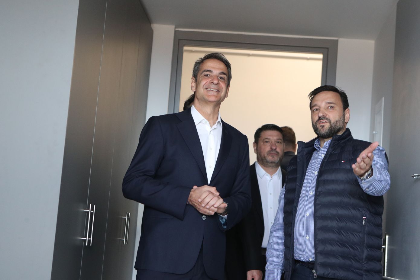 Επίσκεψη Μητσοτάκη στο Κέντρο Υγείας, Αποθεραπείας και Αποκατάστασης Κερατέας
