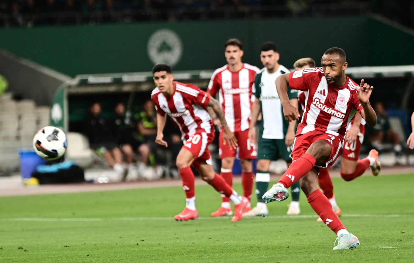 Παναθηναϊκός – Ολυμπιακός: 0-1 στο 60′ με πέναλτι ο Ελ Κααμπί