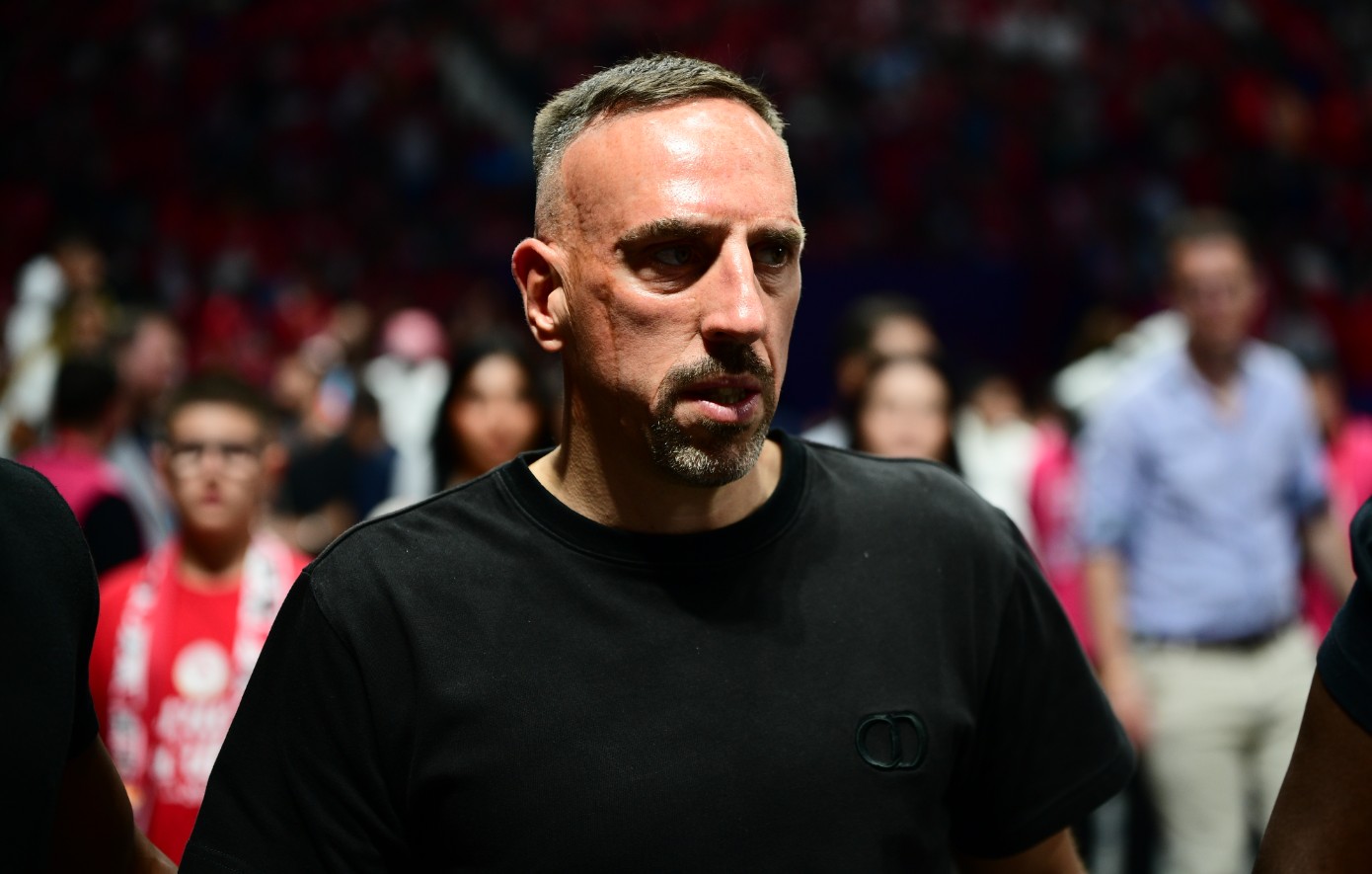 Ολυμπιακός – Μονακό: Ο Φρανκ Ριμπερί στην Etihad Arena για τον ημιτελικό