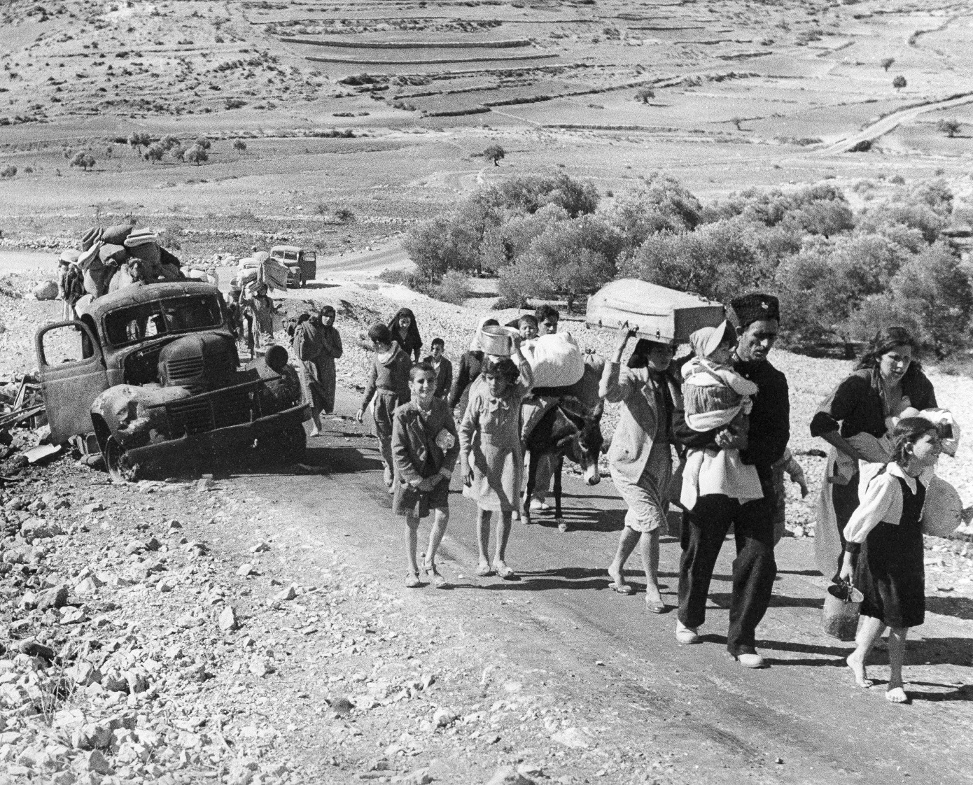 Εκδηλώσεις μνήμης για τα 77 χρόνια από τη «Νάκμπα», τη στιγμή που οι Παλαιστίνιοι φοβούνται πως η ιστορία θα επαναληφθεί