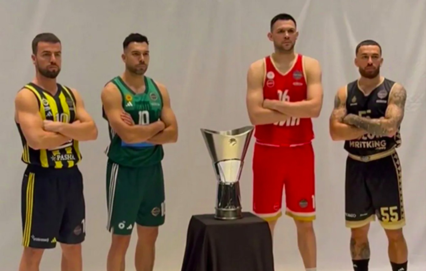 Euroleague: Διέρρευσε τη φωτογραφία των αρχηγών με το τρόπαιο η Μονακό