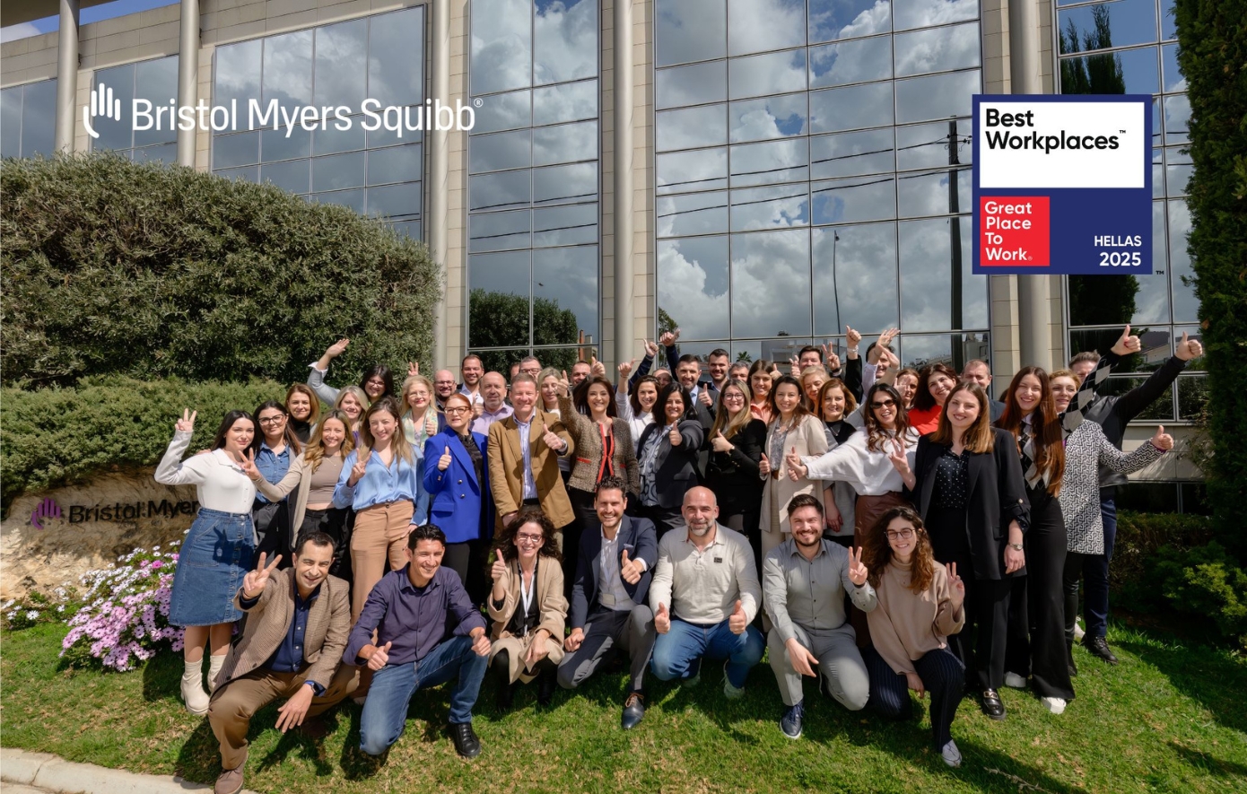 Bristol Myers Squibb: Αναδείχθηκε ως το καλύτερο εργασιακό περιβάλλον, στην Ελλάδα