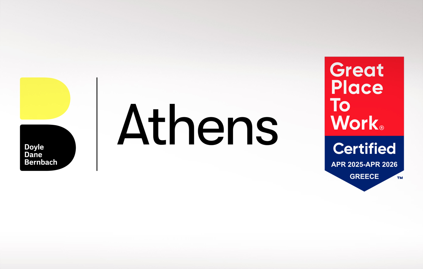 Η DDB Athens απέκτησε την Πιστοποίηση Great Place to Work® 