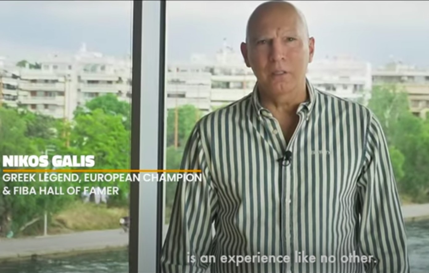 Eurobasket 2029: Με Γκάλη, Αντετοκούνμπο, Διαμαντίδη, Σπανούλη το βίντεο της ΕΟΚ για τους αγώνες στην Ελλάδα