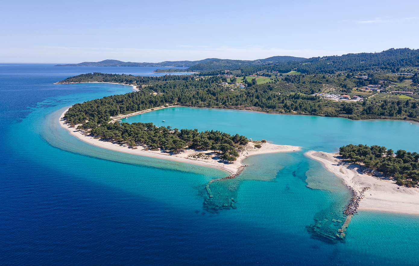 Παραλία Λιμνοθάλασσας Πόρτο Γλαρόκαβου Κασσάνδρα Χαλκιδική Παραλία Λιμνοθάλασσας Πόρτο Γλαρόκαβου Κασσάνδρα Χαλκιδική
